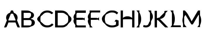 Folddyscript Bold Font UPPERCASE