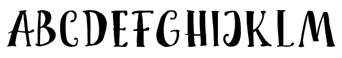 FoliageStory-Regular Font UPPERCASE