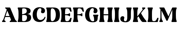 Folker-Regular Font UPPERCASE