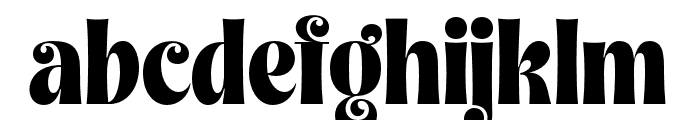 Folkin-Regular Font LOWERCASE