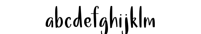 Folklore Font LOWERCASE