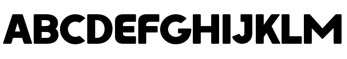 Folkra Regular Font UPPERCASE