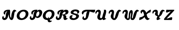 Follipe Italic Font UPPERCASE