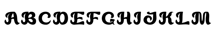 Follipe Regular Font UPPERCASE