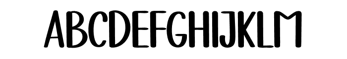 Folowing Font UPPERCASE