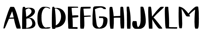 Foma Kids Font UPPERCASE