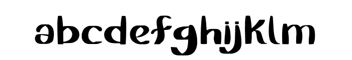 Foma Kids Font LOWERCASE