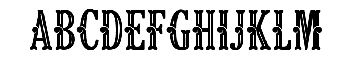 Fonago-Inline Font UPPERCASE