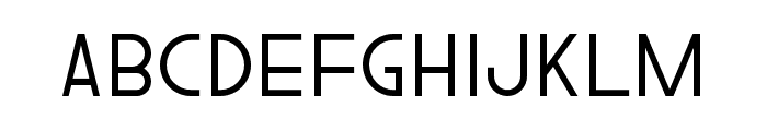 Fondserie-Thin Font UPPERCASE