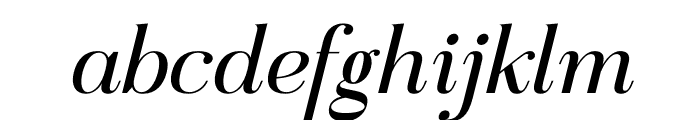 Fonphoria Italic Font LOWERCASE