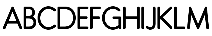 Fonsera Round Font UPPERCASE