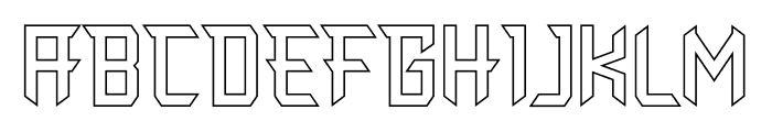 Fonstery Bone Font UPPERCASE