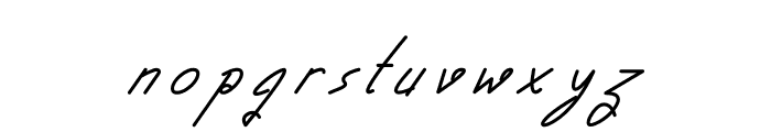 Font 39 Italic Font LOWERCASE