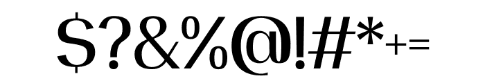 FontLab Regular Font OTHER CHARS
