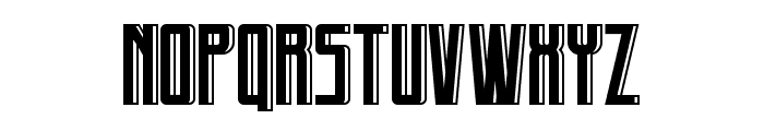 Fontaine 3D Font LOWERCASE