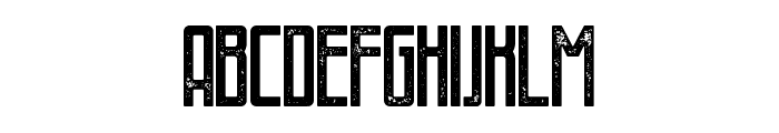 Fontaine Rough Font LOWERCASE