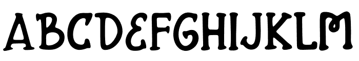 Fontarian Party Font UPPERCASE
