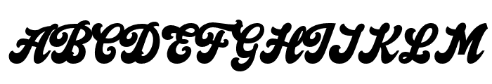 Fontega Regular Font UPPERCASE