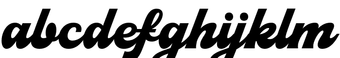 Fontega Regular Font LOWERCASE