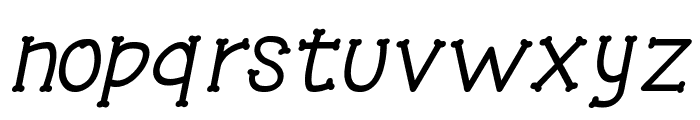 Fontype Animal Pet Italic Font LOWERCASE