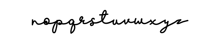 Fonument Font LOWERCASE