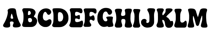 Foo Font UPPERCASE