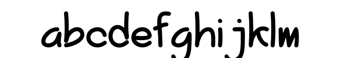 Foolshope Font LOWERCASE