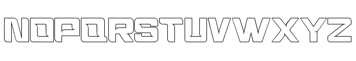 FootballStage-Outline Font UPPERCASE