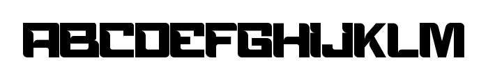 FootballStage-Regular Font UPPERCASE