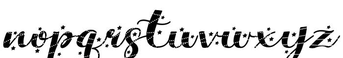For Christmas Italic Font LOWERCASE