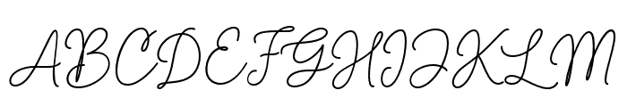 For Darling Font UPPERCASE