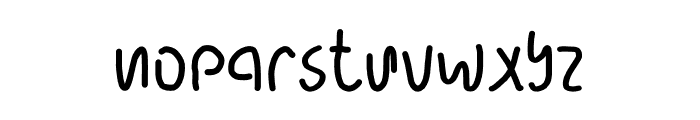 For Kids Font LOWERCASE