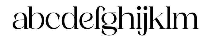 Forade Mellodvista Serif Font LOWERCASE