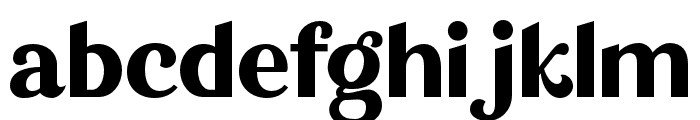 Forbiden Regular Font LOWERCASE