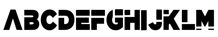 Force Army Regular Font LOWERCASE