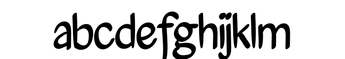 Fore Drops Font LOWERCASE