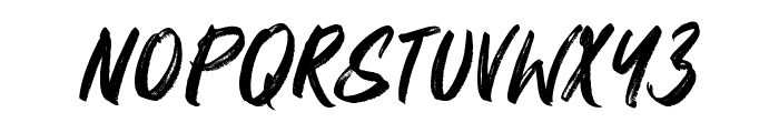 Foreclosure Font LOWERCASE