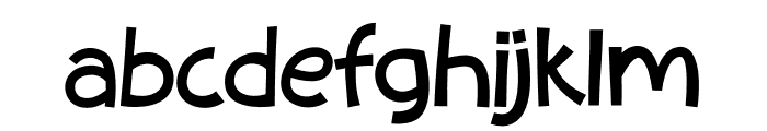 Forest Run Font LOWERCASE