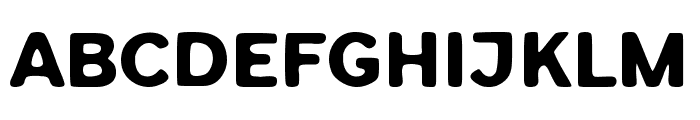 Forest Trophy Rounded Font LOWERCASE