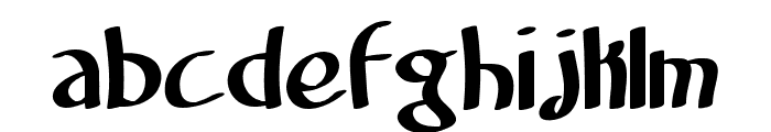 Forest and Hills Regular Font LOWERCASE