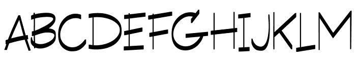 Forest_Regular Font LOWERCASE