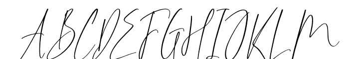 Foresta Heights Italic Font UPPERCASE