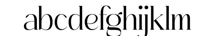 Foresta Monesta Serif Font LOWERCASE