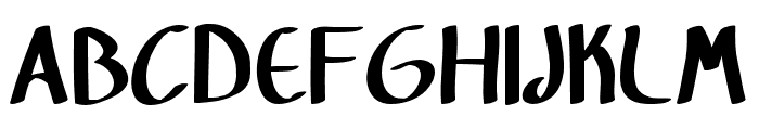 ForestandHills-Regular Font UPPERCASE