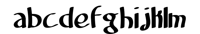ForestandHills-Regular Font LOWERCASE
