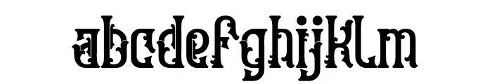 Forestness Font LOWERCASE