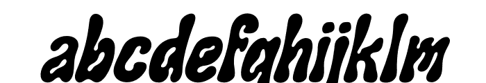Foresto Creepy Italic Font LOWERCASE