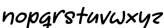 Foresto Rayfith Italic Font LOWERCASE