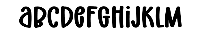 Forever Friends Bold Font LOWERCASE