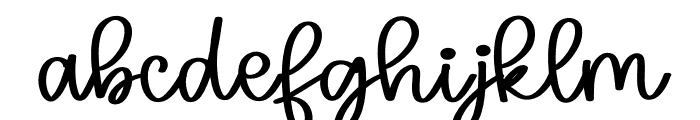 Forever Summer Script Font LOWERCASE